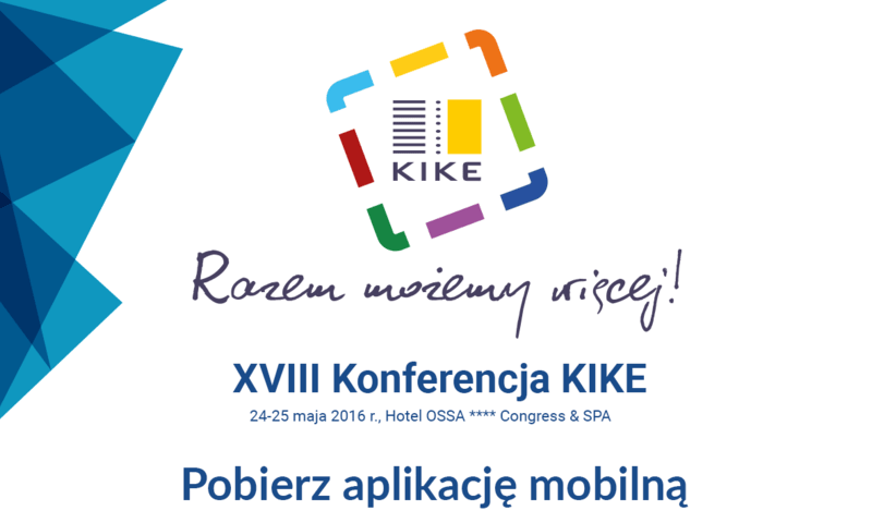 XVIII Konferencje KIKE wspiera MKonferencja