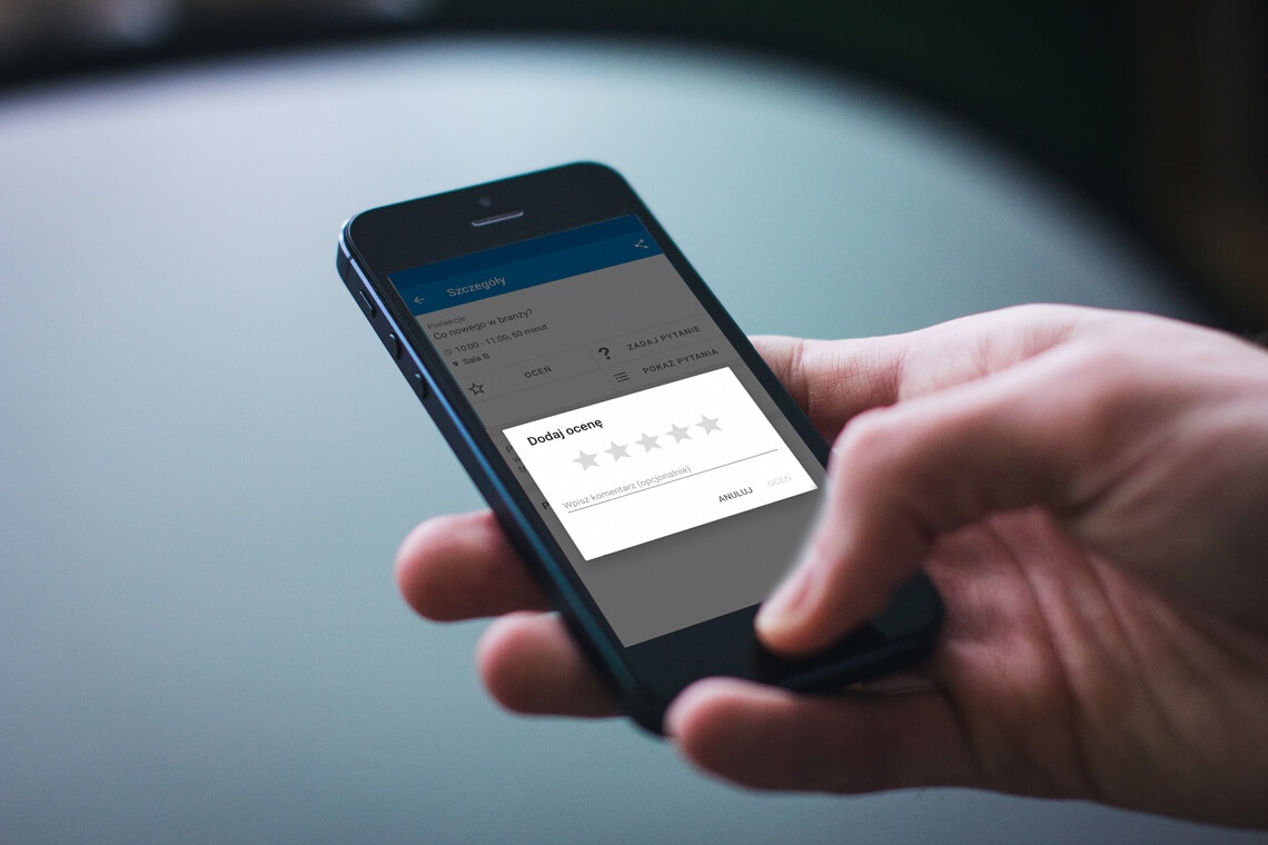 Blog - Oceny prelekcji na evencie Kongresu Kadry – case study