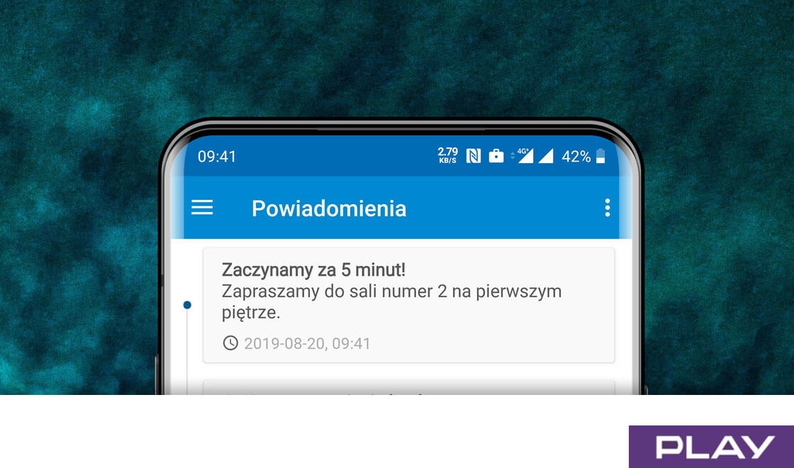 Blog - Przypomnienia o prelekcjach na evencie PLAY – case study